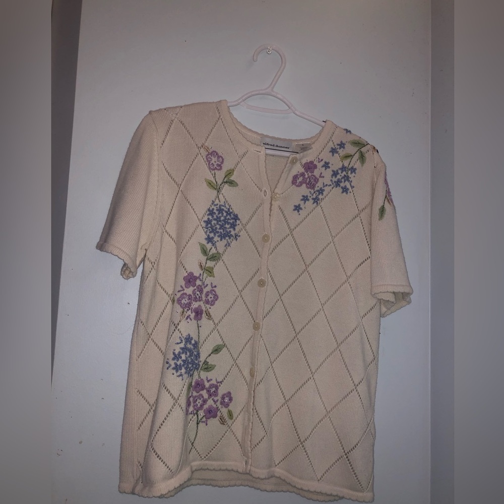 Alfred Dunner Embroidered Top